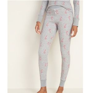 Candy Cane Thermal Pajama Bottoms